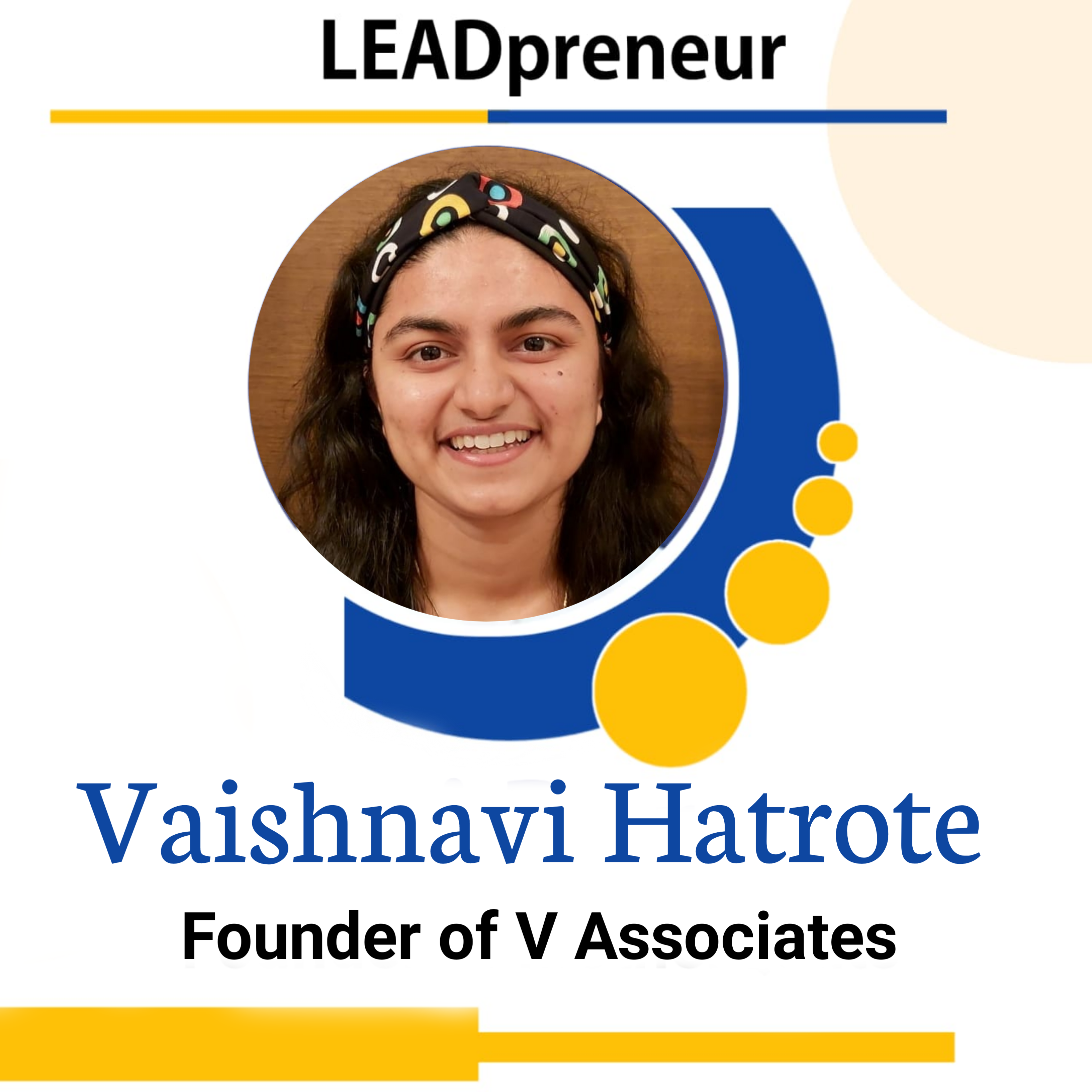 LEADpreneur Vaishnavi Hatrote